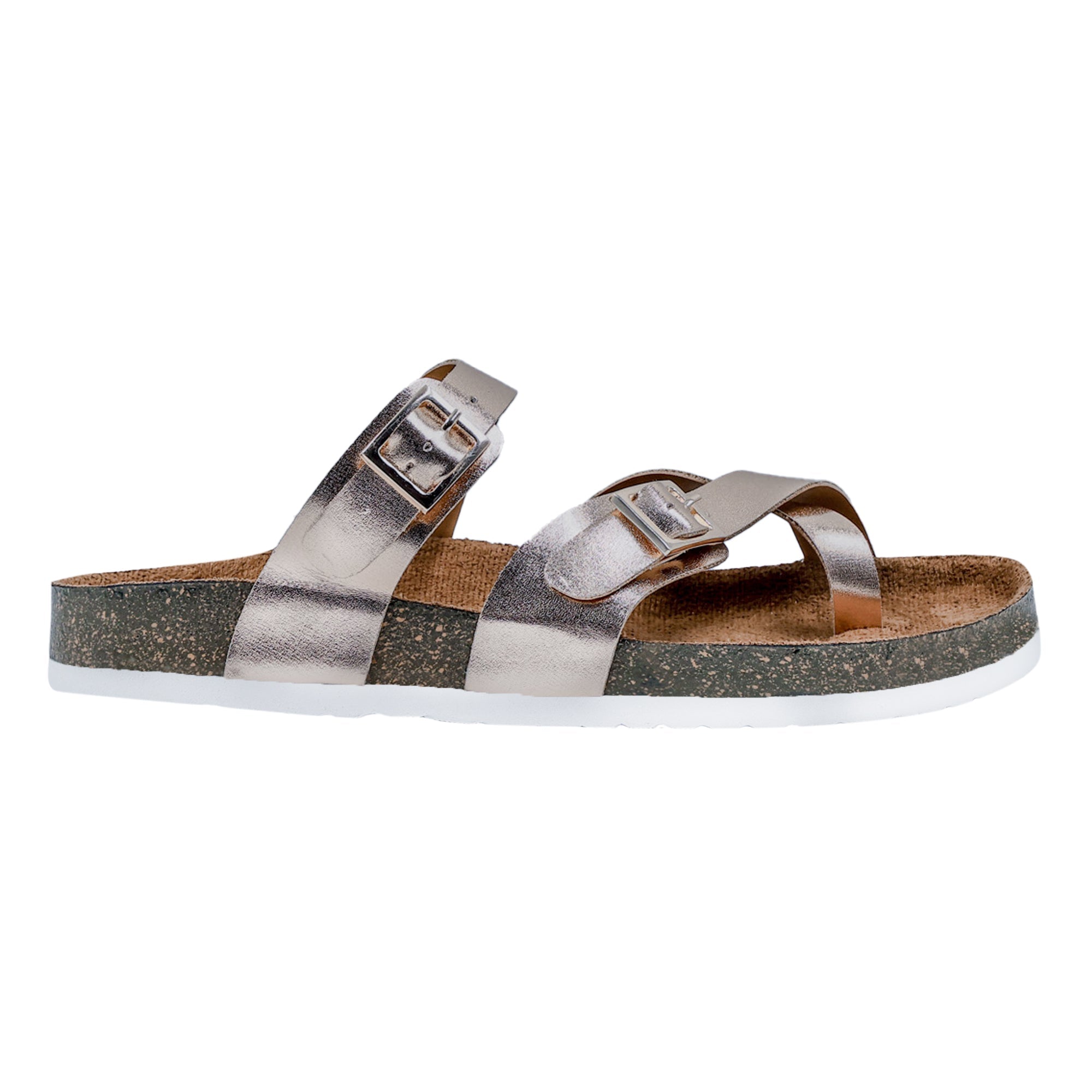 Women's Flat Sandals Rosegold