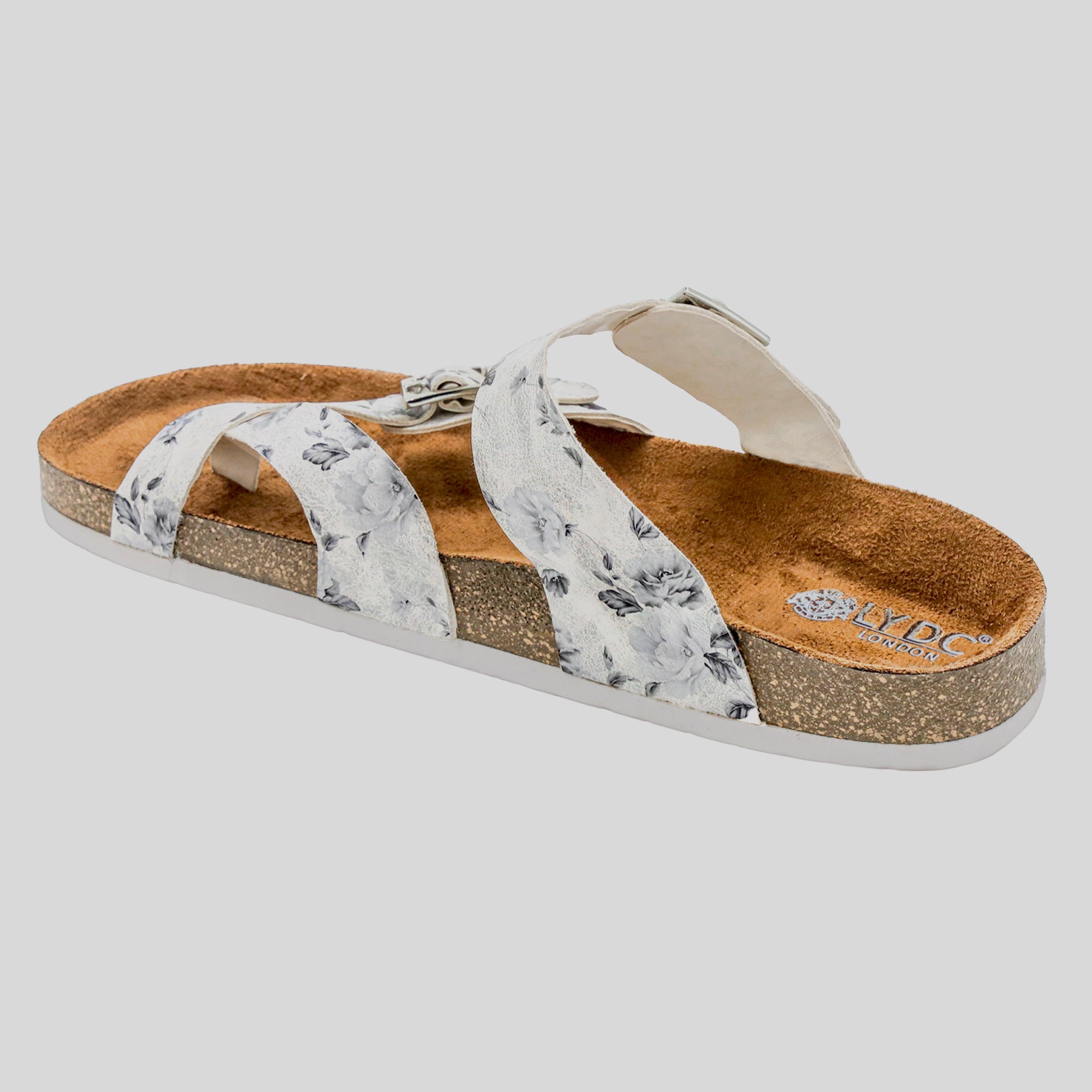 Women's Flat Sandals White