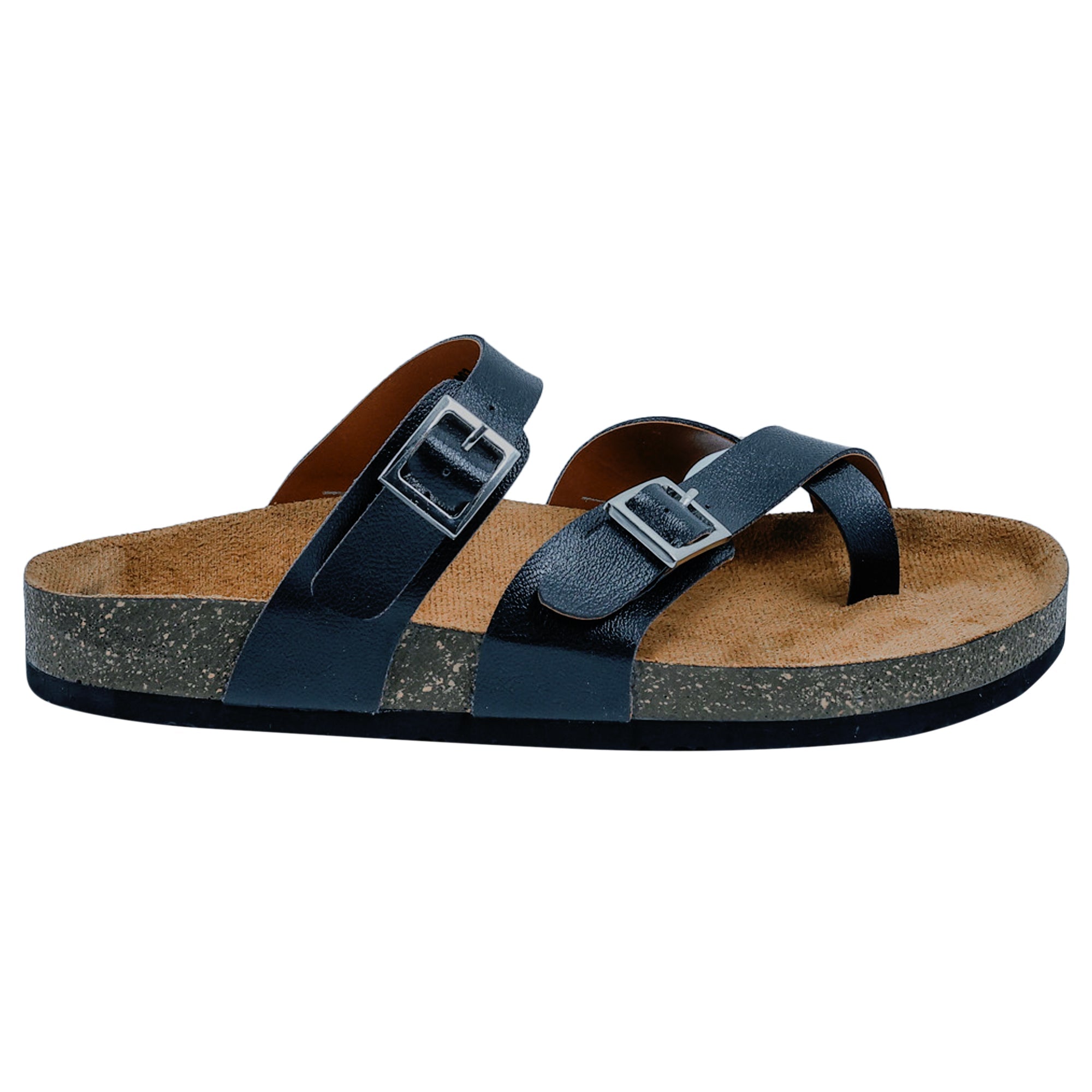 Women's Flat Sandals Black