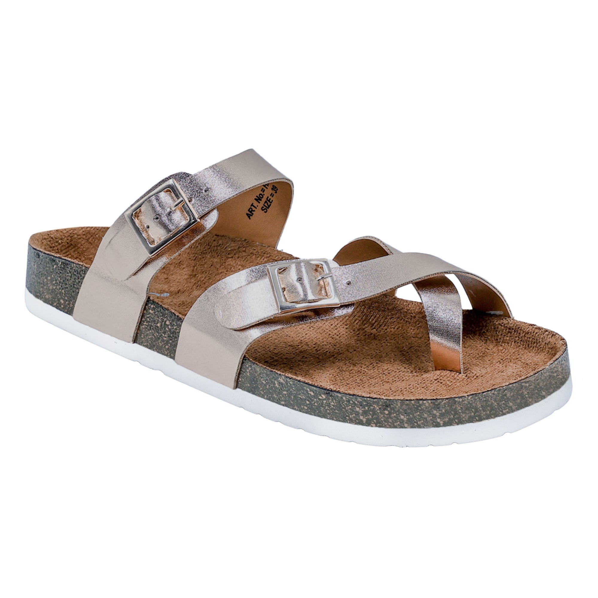 Women's Flat Sandals Rosegold