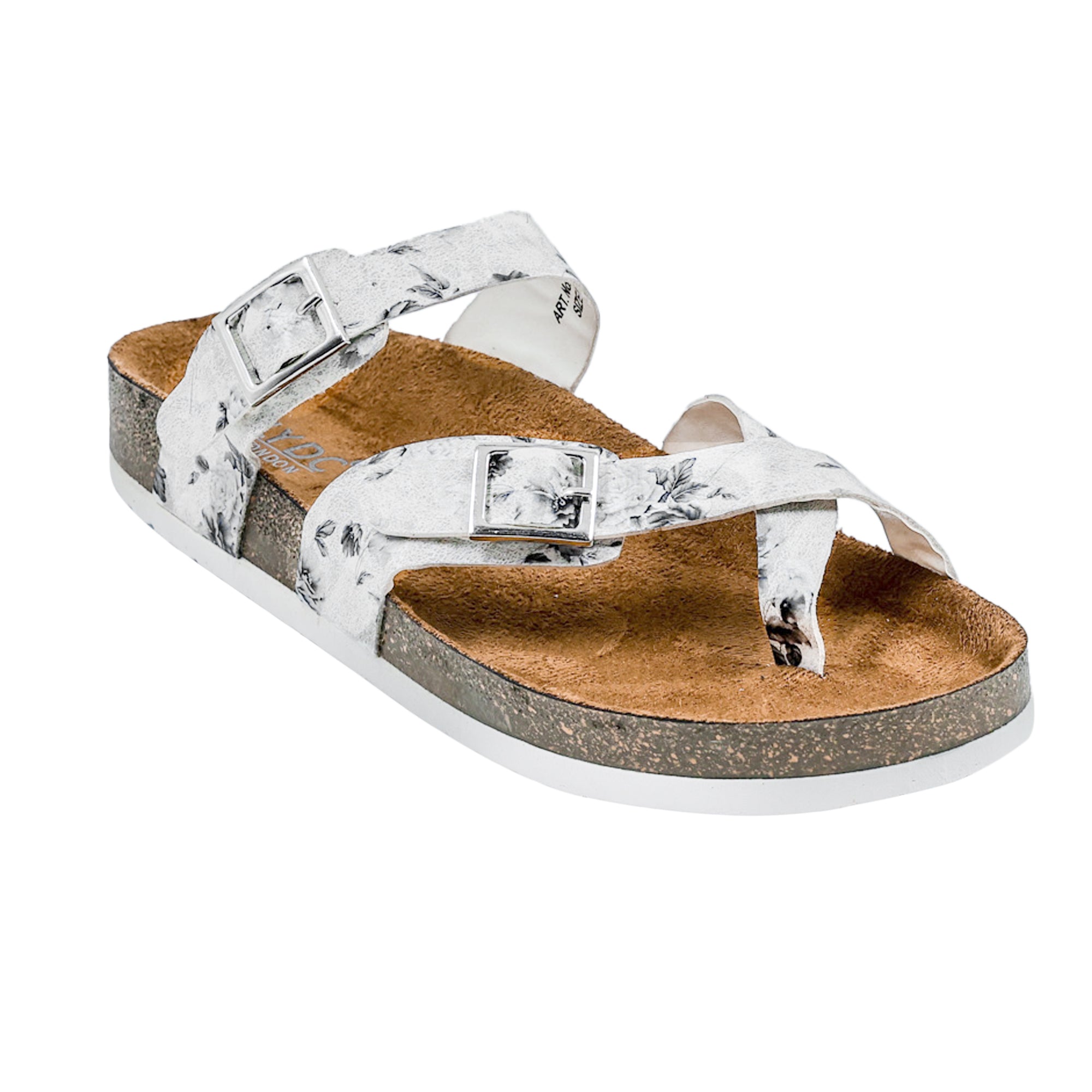 Women's Flat Sandals White