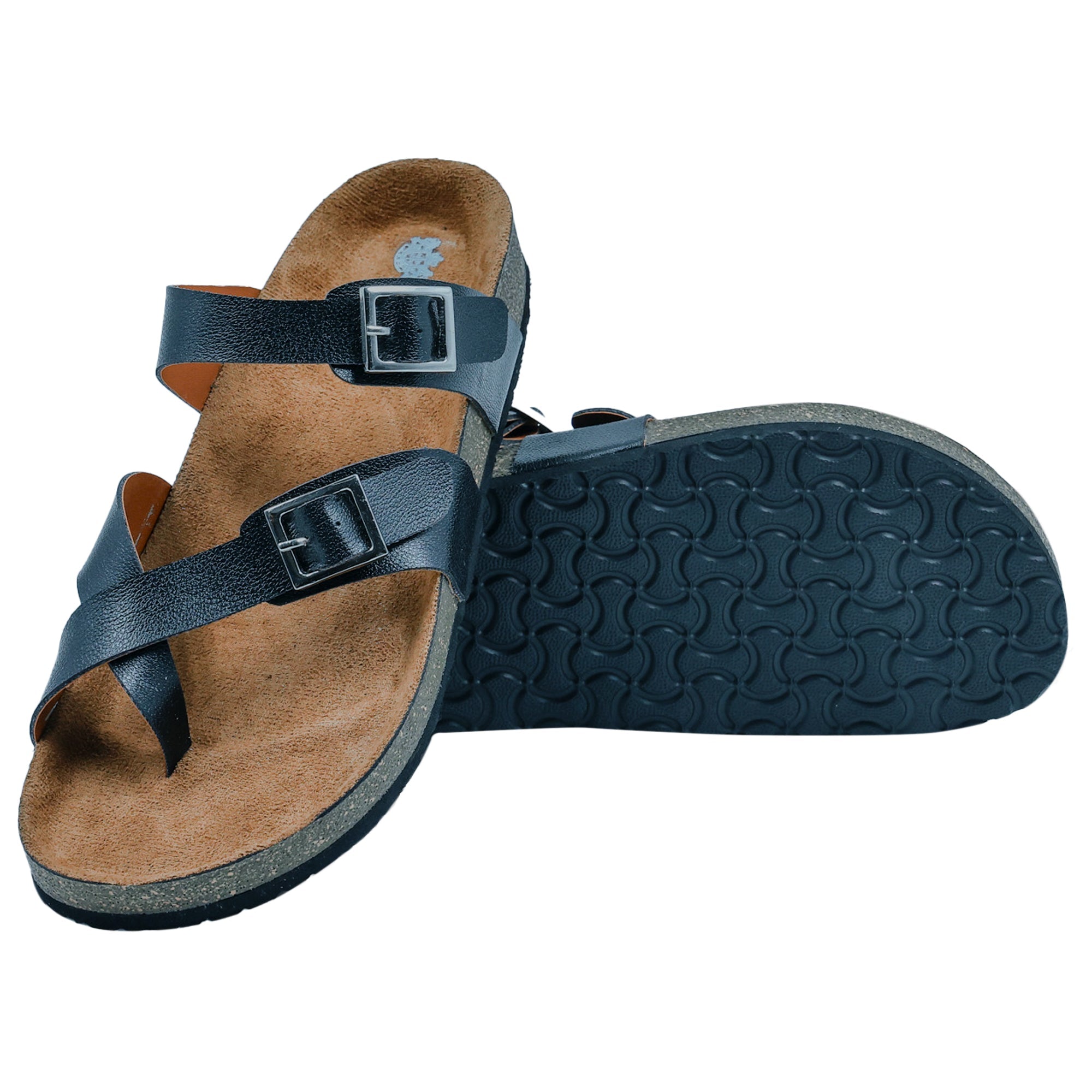 Women's Flat Sandals Black