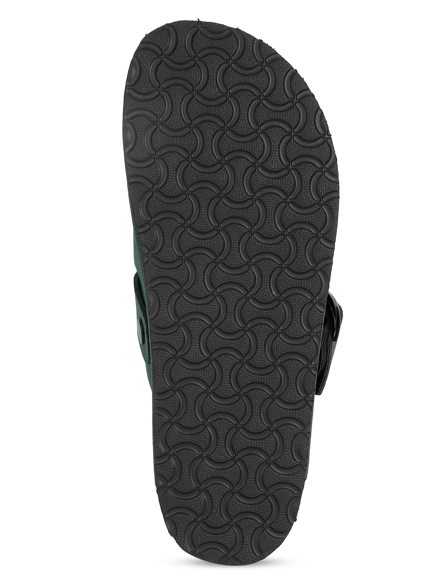 Brixton Green Suede Clogs Sandals for Women