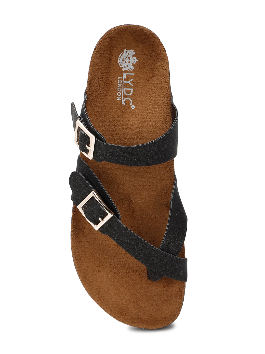 Queen Black Sandals for Women - Soho