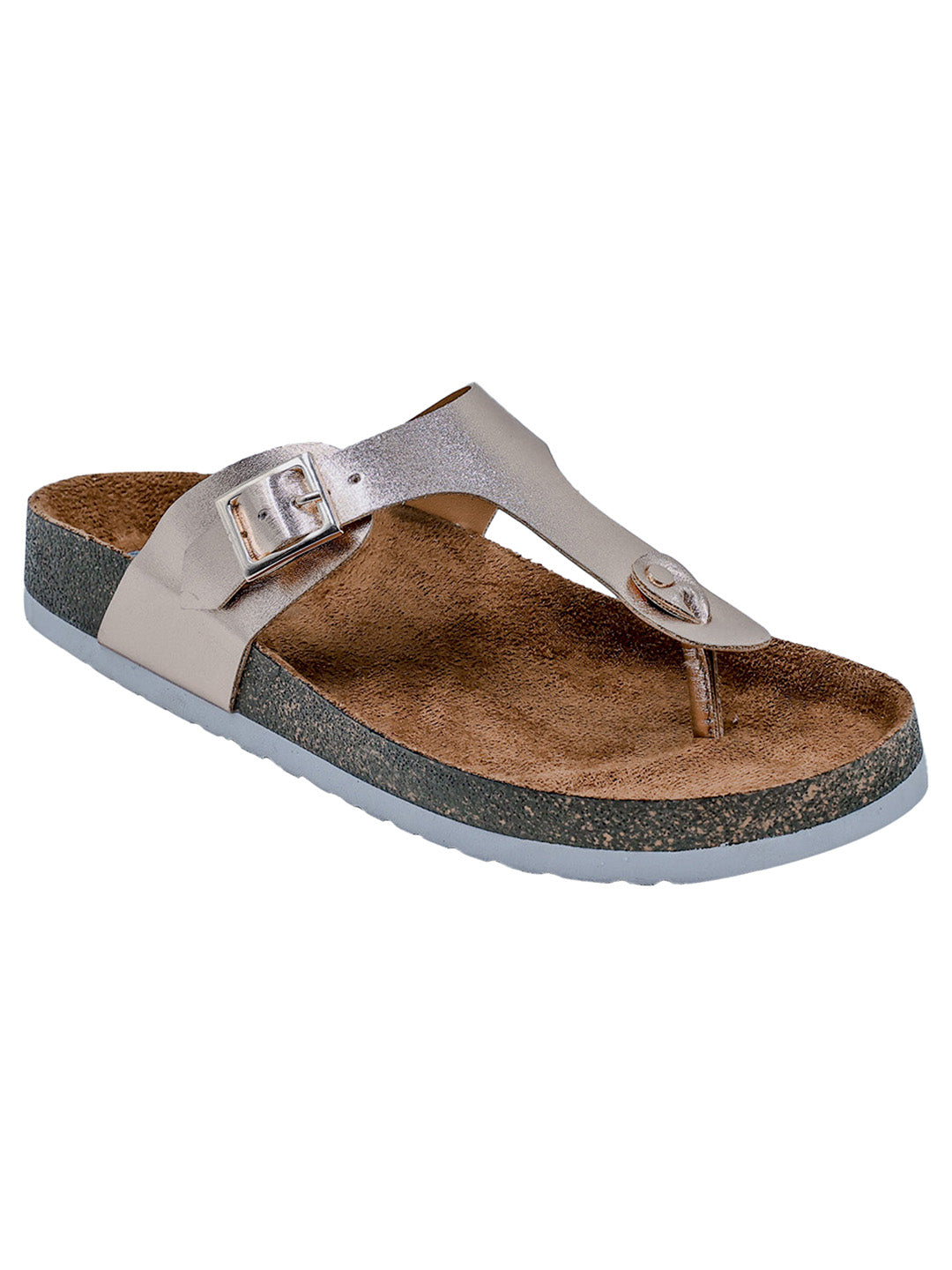 Rosegold Women's Flat Sandals