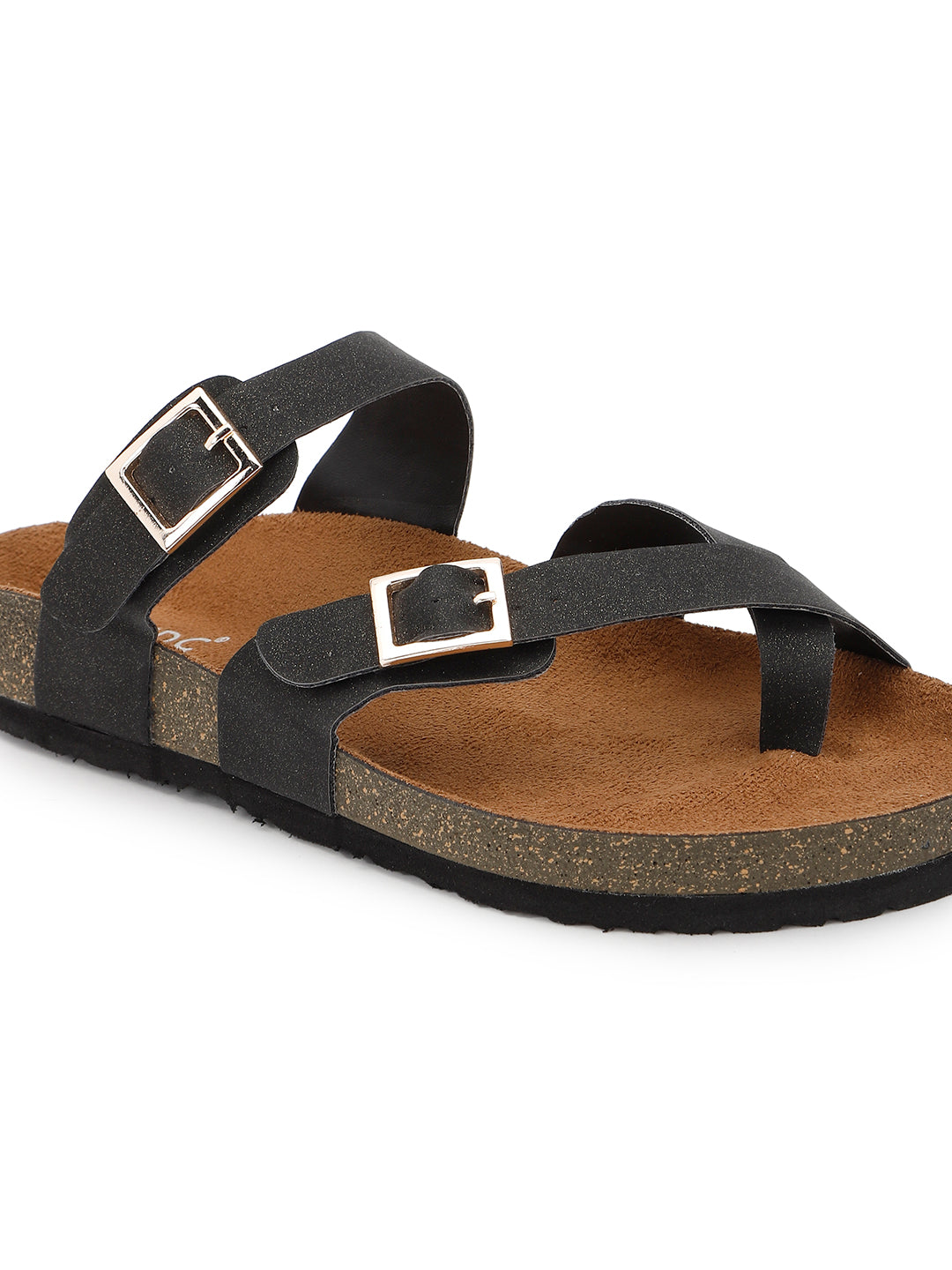 Queen Black Sandals for Women - Soho