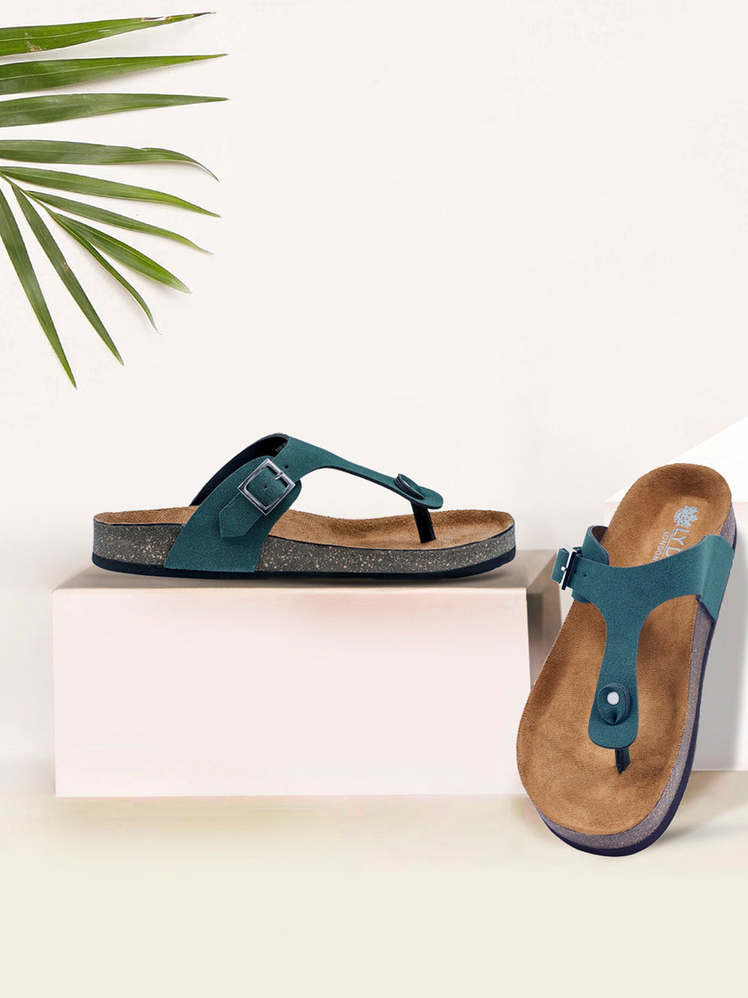 Suede Women's Flat Sandals
