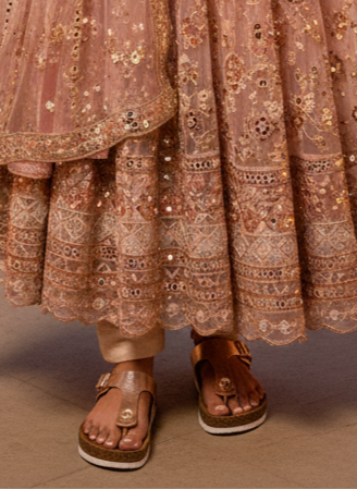 Rosegold Sandals for Women - Regent